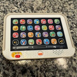 Fisher price White Kids Learning Tablet - Educational Alphabet Toy